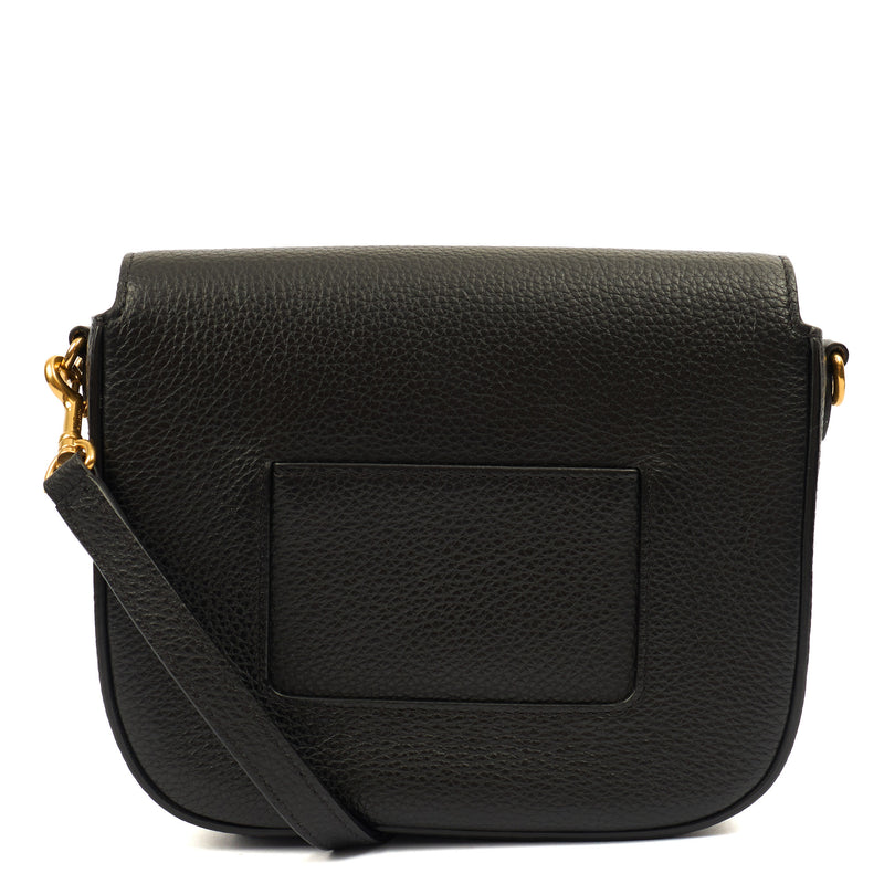 Picture of Mulberry Cross Body Darley Satchel - Small in Black, Leather