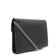Picture of Gucci Cross Body Dionysus Chain Wallet in Black, Leather