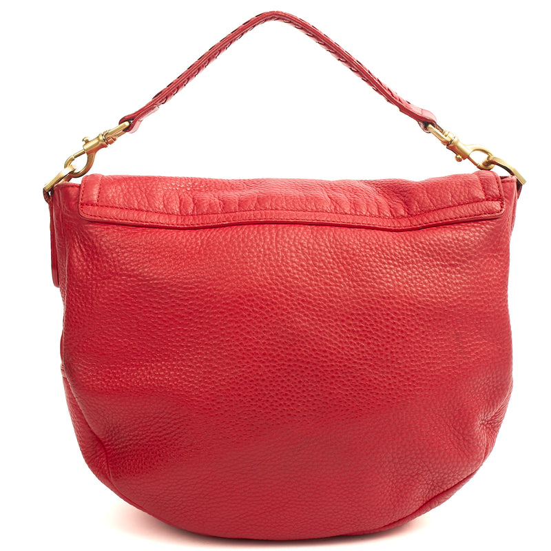 Picture of Mulberry Satchel Effie Satchel in Scarlet Red, Leather