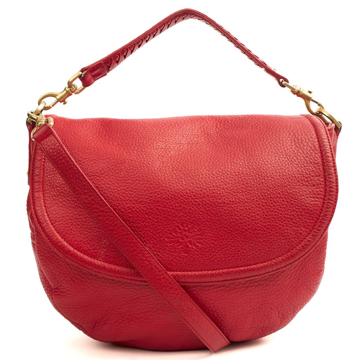 Picture of Mulberry Satchel Effie Satchel in Scarlet Red, Leather