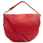 Picture of Mulberry Satchel Effie Satchel in Scarlet Red, Leather