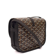 Picture of Goyard Cross Body Belvedere PM in Black, Leather