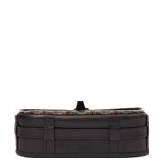 Picture of Goyard Cross Body Belvedere PM in Black, Leather