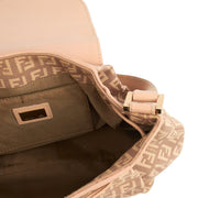 Picture of Fendi Shoulder Bag  BAGUETTE MAMMA in Zucca FF, Canvas