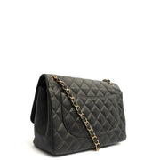 Picture of Chanel Shoulder Bag Classic Double Flap - Large in Black, Caviar Leather