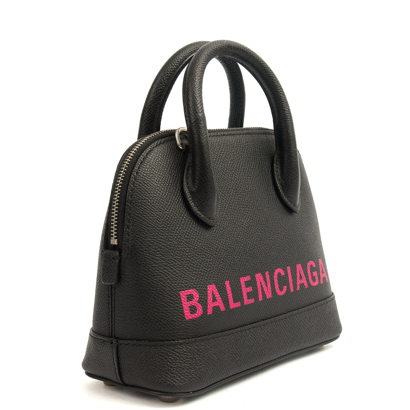 Picture of Balenciaga Top Handle Ville Top Handle XXS in Black, Leather
