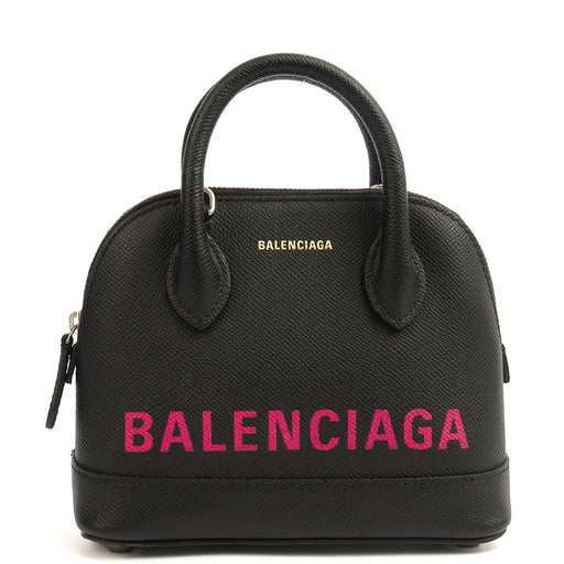 Picture of Balenciaga Top Handle Ville Top Handle XXS in Black, Leather