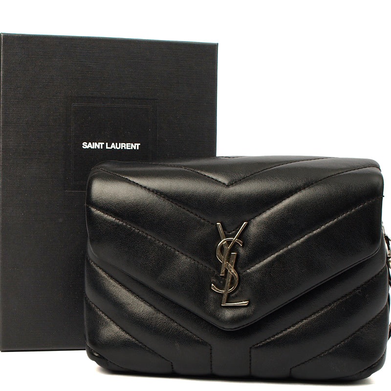 Picture of Saint Laurent Cross Body LouLou - Toy in Black, Leather