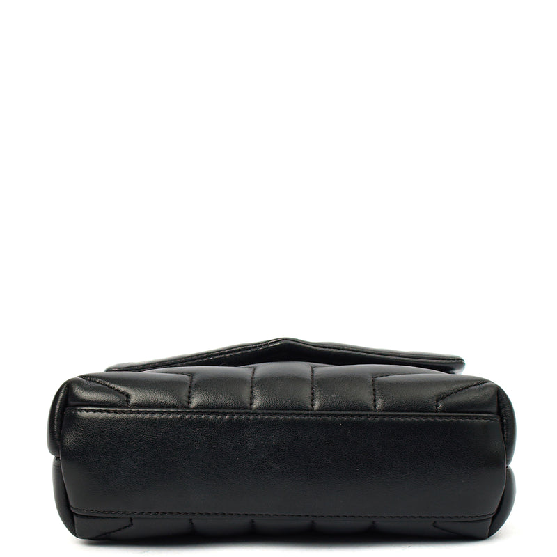 Picture of Saint Laurent Cross Body LouLou - Toy in Black, Leather