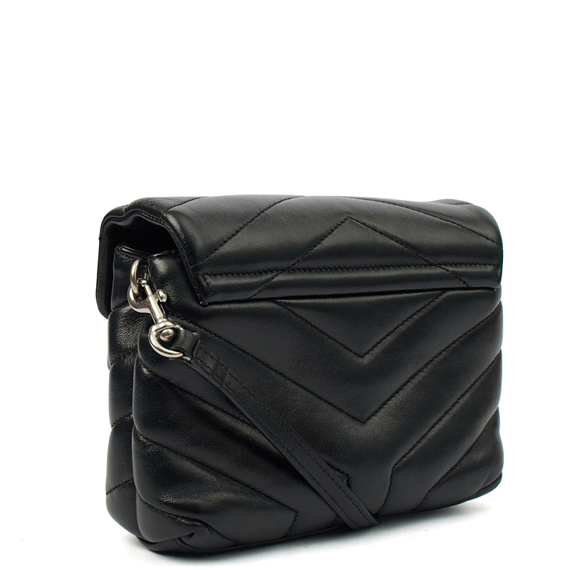 Picture of Saint Laurent Cross Body LouLou - Toy in Black, Leather