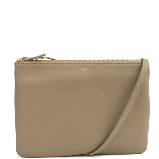 Picture of Celine Cross Body Trio in Grey, Box Calfskin