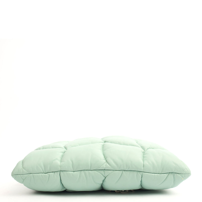 Picture of Mulberry Shoulder Bag Little Softie in Poplin Blue, Calfskin Leather