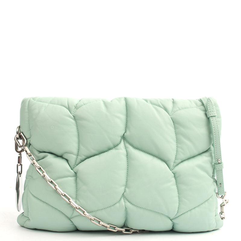 Picture of Mulberry Shoulder Bag Little Softie in Poplin Blue, Calfskin Leather