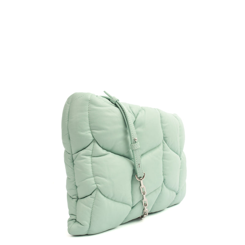 Picture of Mulberry Shoulder Bag Little Softie in Poplin Blue, Calfskin Leather