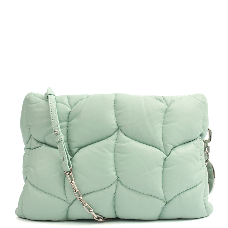 Picture of Mulberry Shoulder Bag Little Softie in Poplin Blue, Calfskin Leather