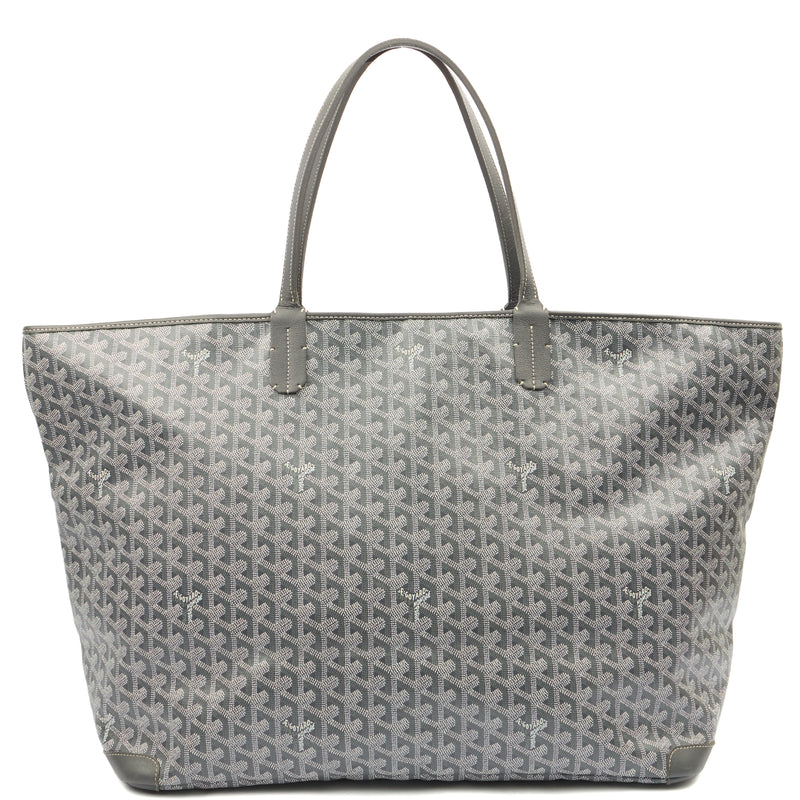 Picture of Goyard Tote Artois Tote MM in Grey, Leather