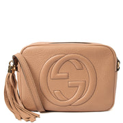 Picture of Gucci Cross Body Soho  Disco Bag - Small in Neutral, Leather