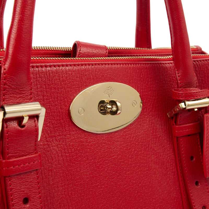 Picture of Mulberry Tote Bayswater Double Zip Tote in Scarlett, Leather