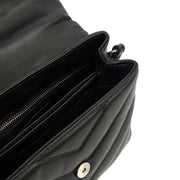 Picture of Saint Laurent Cross Body LouLou - Toy in Black, Leather