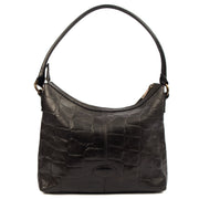 Picture of Mulberry Tote Vintage Shoulder Bag in Black, Exotic Effect Leather