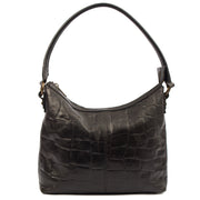 Picture of Mulberry Tote Vintage Shoulder Bag in Black, Exotic Effect Leather