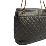 Picture of Chanel Tote Vintage Tote in Black, Lambskin Leather