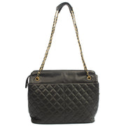 Picture of Chanel Tote Vintage Tote in Black, Lambskin Leather