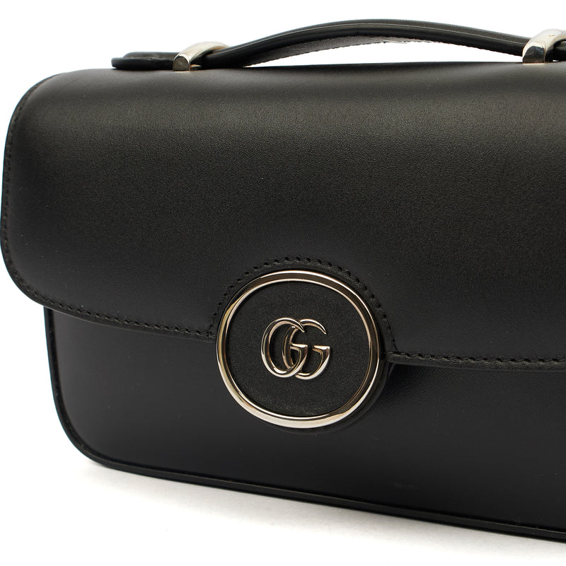 Picture of Gucci Cross Body Petite GG Shoulder Bag - Mini in Black, Leather