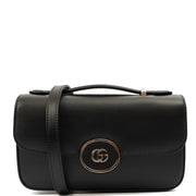 Picture of Gucci Cross Body Petite GG Shoulder Bag - Mini in Black, Leather