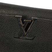 Picture of Louis Vuitton Capucines MM in Black, Leather