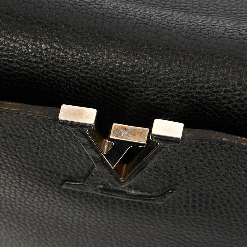 Picture of Louis Vuitton Capucines MM in Black, Leather
