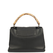 Picture of Louis Vuitton Capucines MM in Black, Leather