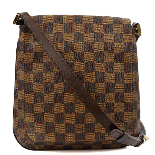 Picture of Louis Vuitton Cross Body Musette Salsa PM in Damier Ebene, Canvas