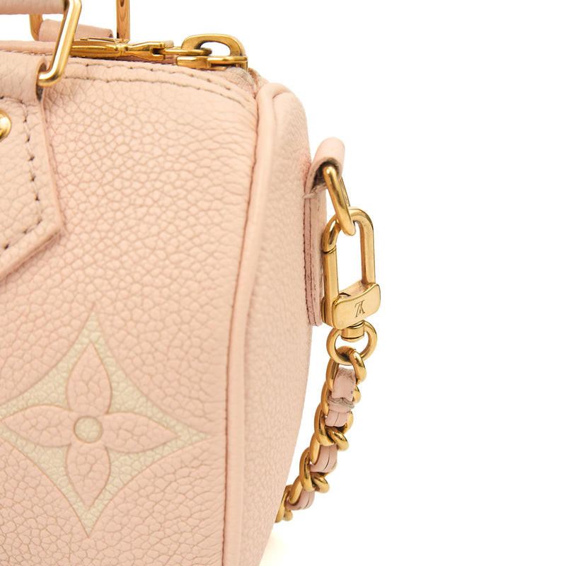Picture of Louis Vuitton Cross Body Speedy - Nano in Pink, Empreinte Leather