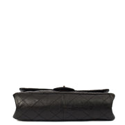 Picture of Chanel Shoulder Bag 2.55 Reissue - Medium in Black, Crinkled Calfskin Leather
