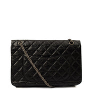 Picture of Chanel Shoulder Bag 2.55 Reissue - Medium in Black, Crinkled Calfskin Leather