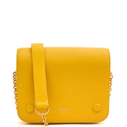 Picture of Mulberry Cross Body Clifton in Yellow, Calfskin Leather