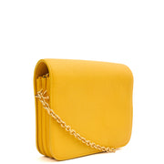 Picture of Mulberry Cross Body Clifton in Yellow, Calfskin Leather