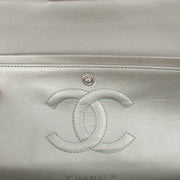 Picture of Chanel Shoulder Bag Classic Double Flap - Medium in Metallic, Calfskin Leather