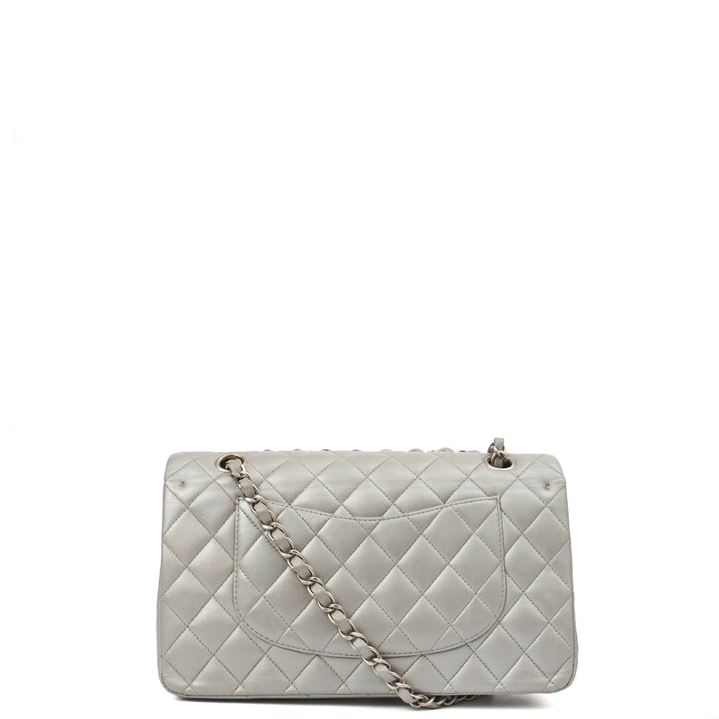 Picture of Chanel Shoulder Bag Classic Double Flap - Medium in Metallic, Calfskin Leather