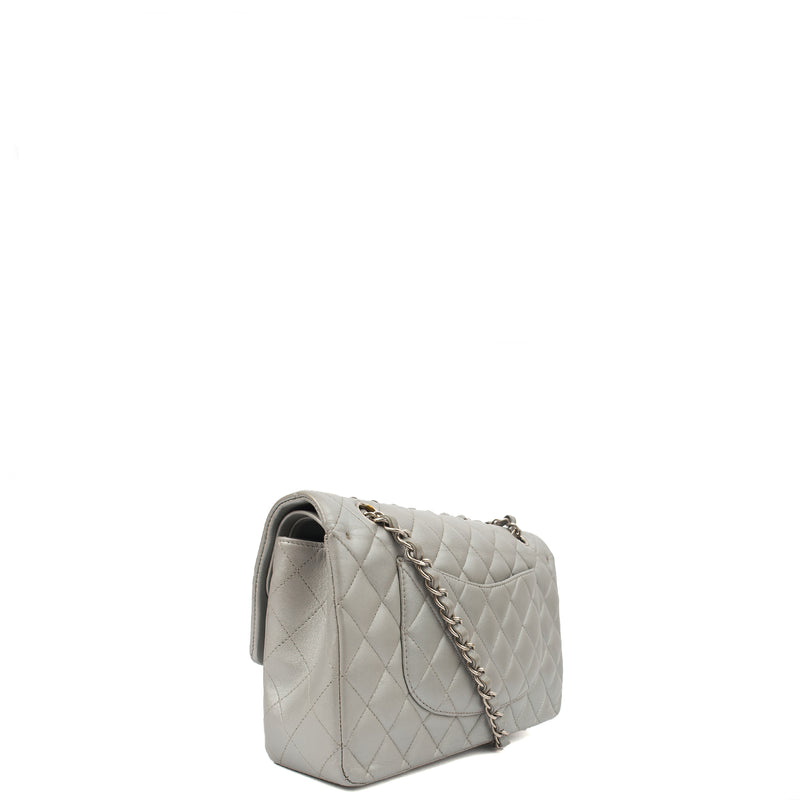 Picture of Chanel Shoulder Bag Classic Double Flap - Medium in Metallic, Calfskin Leather