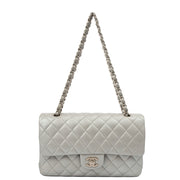 Picture of Chanel Shoulder Bag Classic Double Flap - Medium in Metallic, Calfskin Leather