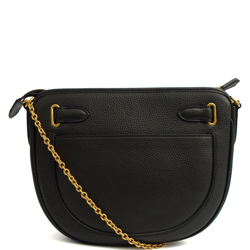 Picture of Mulberry Cross Body Brockwell in Black, Leather