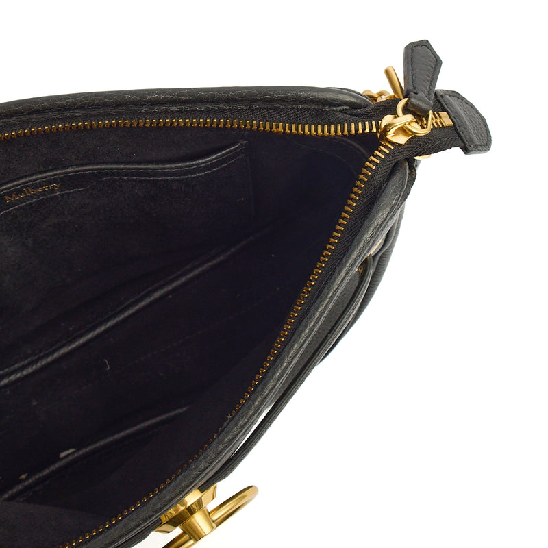 Picture of Mulberry Cross Body Brockwell in Black, Leather