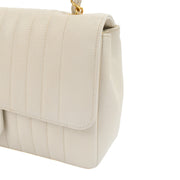 Picture of Chanel Shoulder Bag Chain Flap Bag in White, Caviar Leather