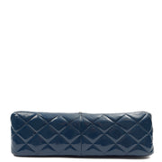 Picture of Chanel Shoulder Bag Classic Double Flap - Medium in Blue, Patent Leather