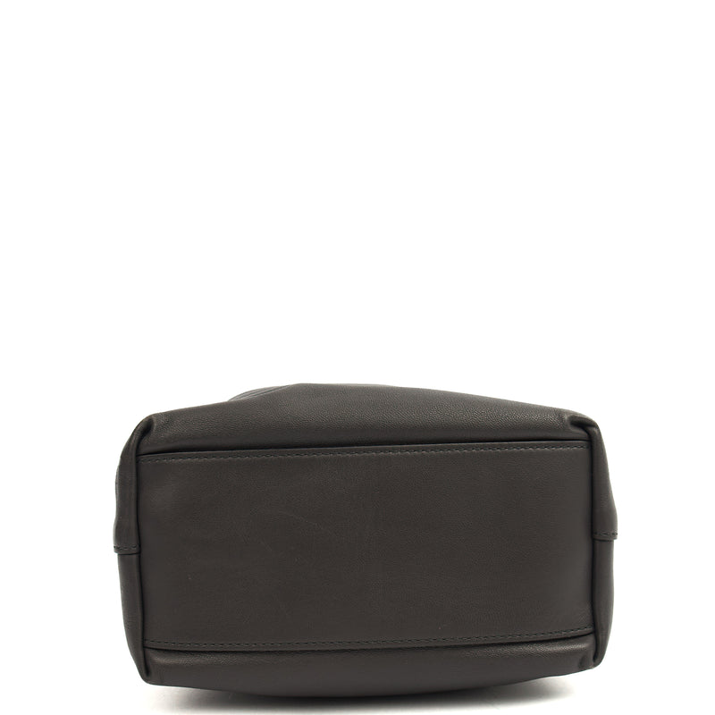 Picture of Mulberry Cross Body Lynton Mini Bucket in Blue, Calfskin Leather