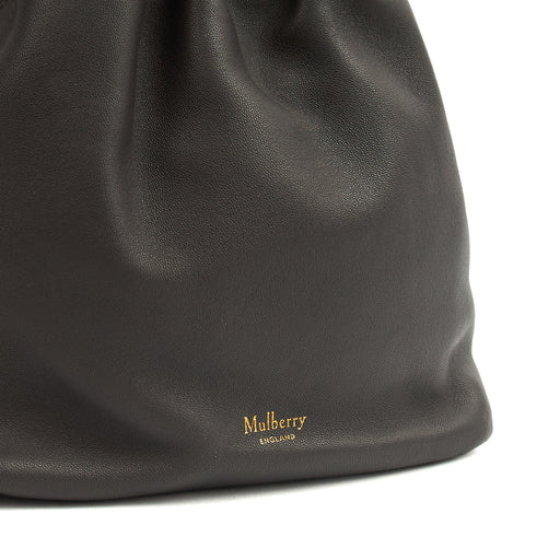 Picture of Mulberry Cross Body Lynton Mini Bucket in Blue, Calfskin Leather