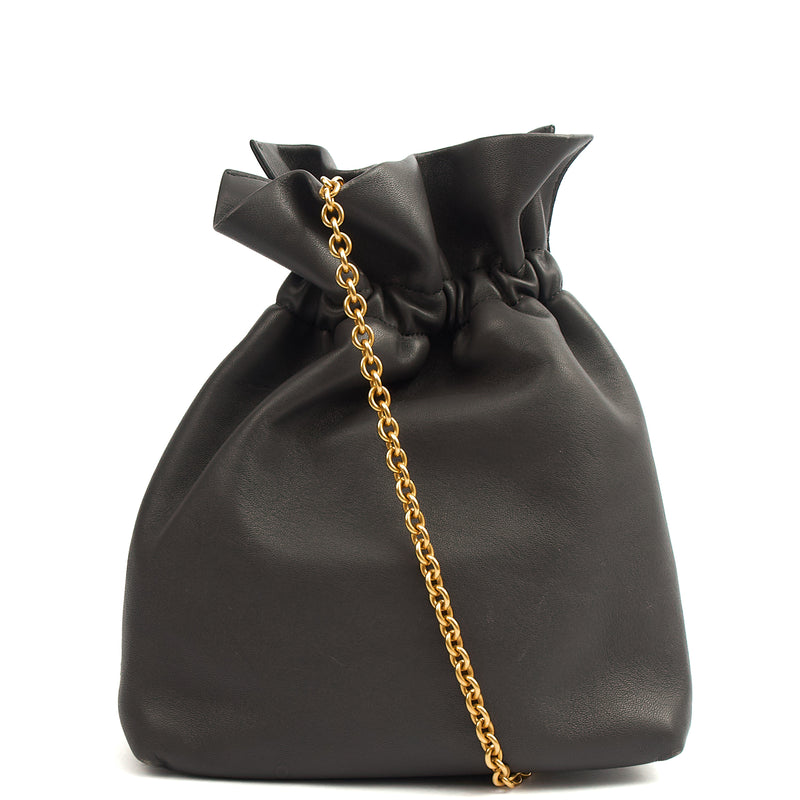 Picture of Mulberry Cross Body Lynton Mini Bucket in Blue, Calfskin Leather