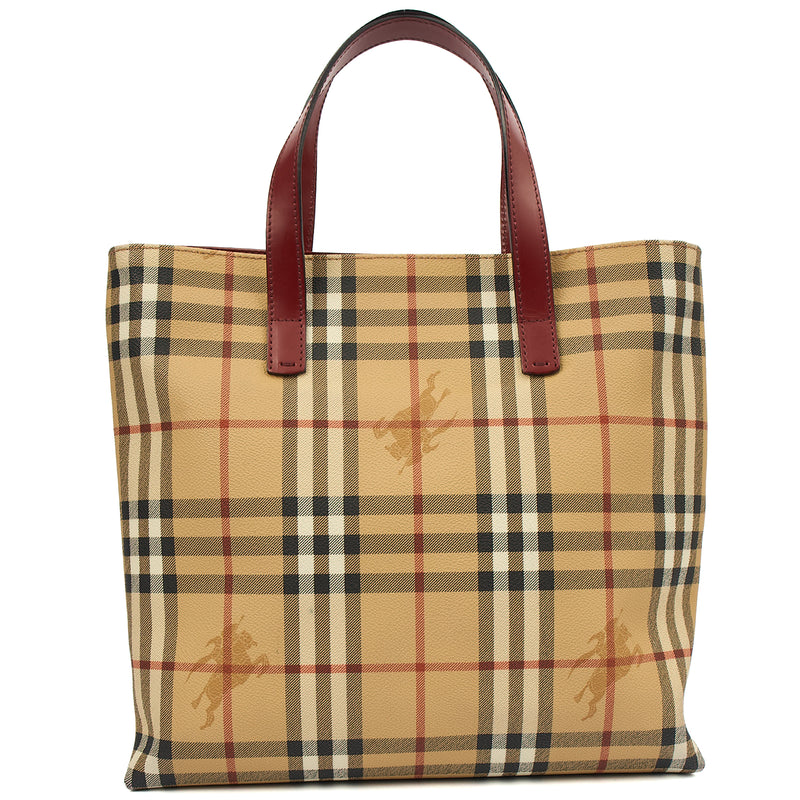 Picture of Burberry Tote Tote in Neutral, Canvas
